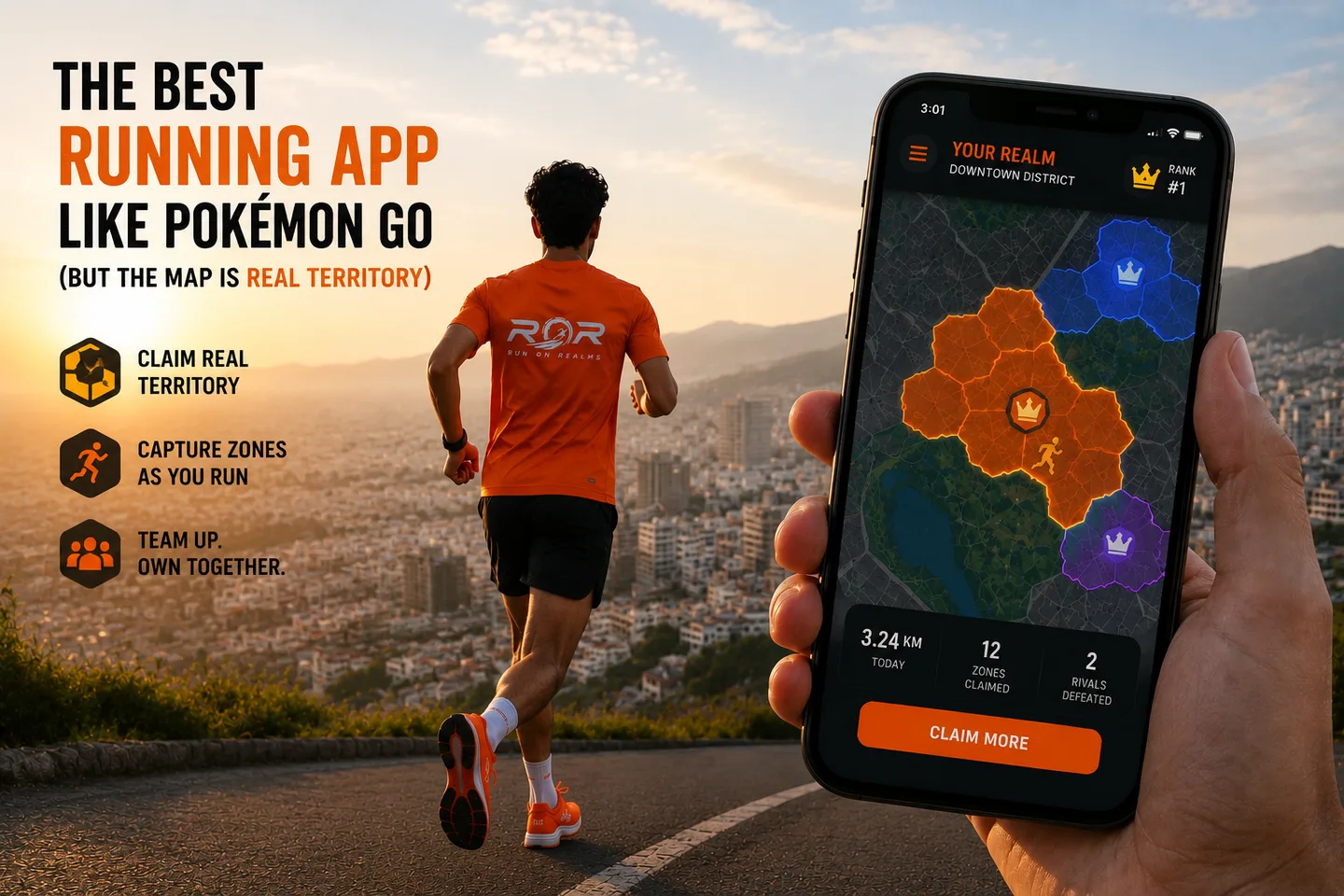 Run on Realms — a running app like Pokémon GO